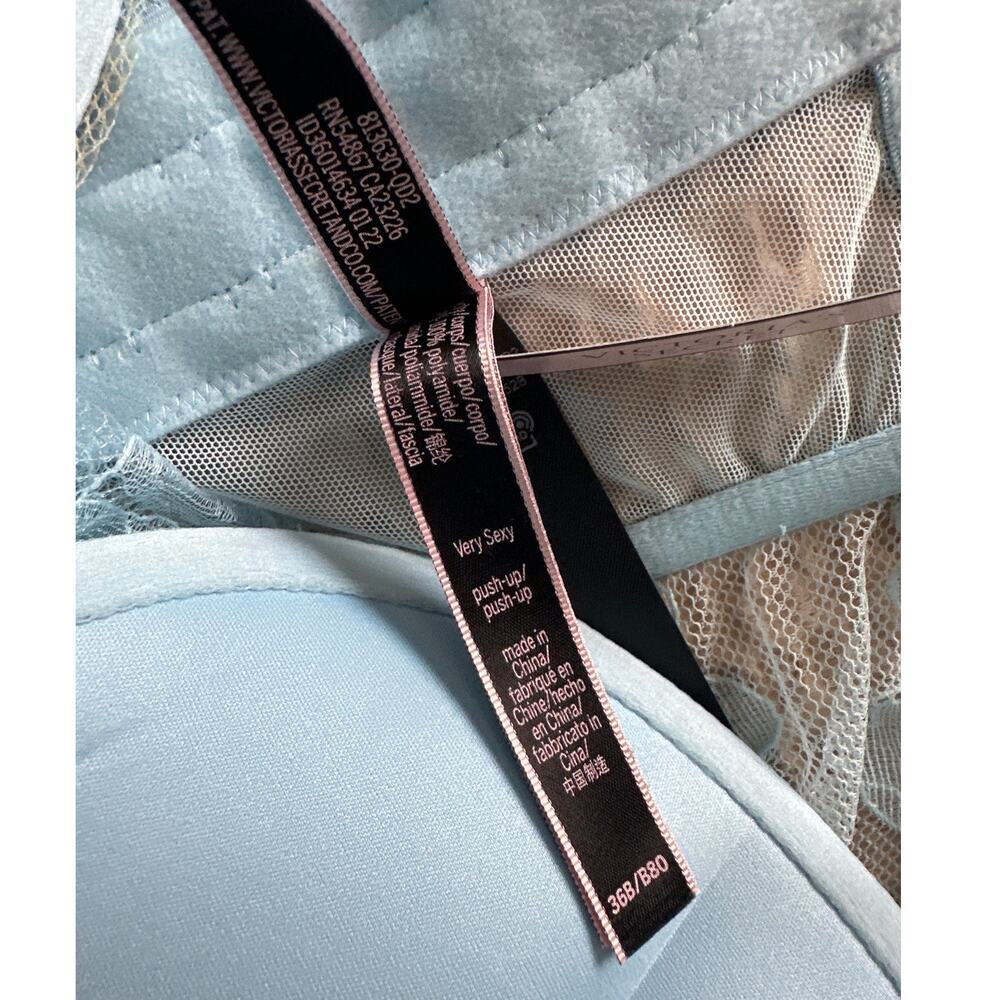 NWT Victoria's Secret Very Sexy Bombshell Add 2 Cups Push Up Corset Top Bra 36B - Picture 6 of 7